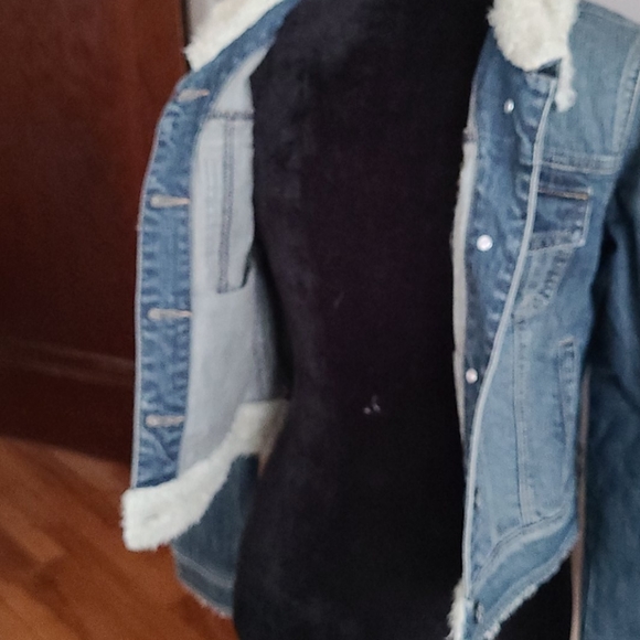 Fur trim Jean Jacket - Picture 3 of 4